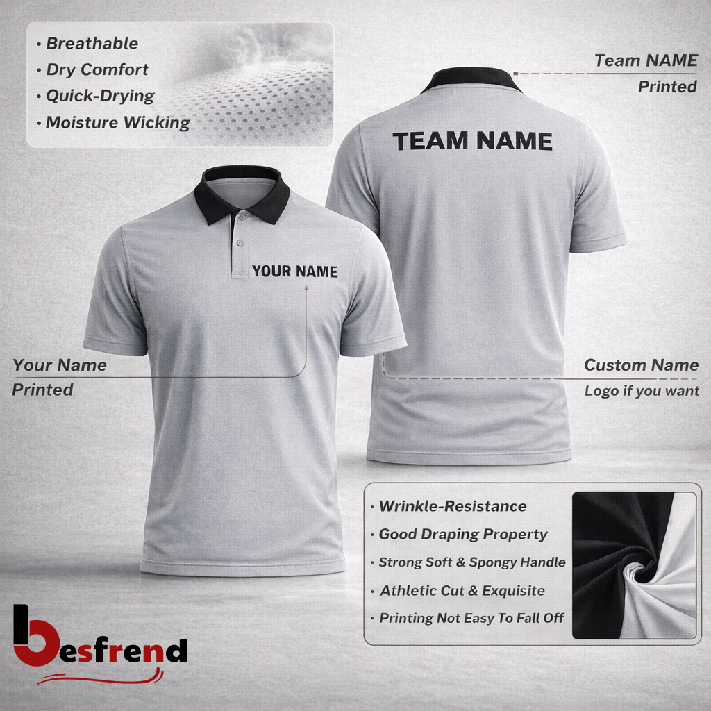 Besfrend Tuna Fishing Blue Brocade Pattern Custom Name  Team Name 3D Shirts