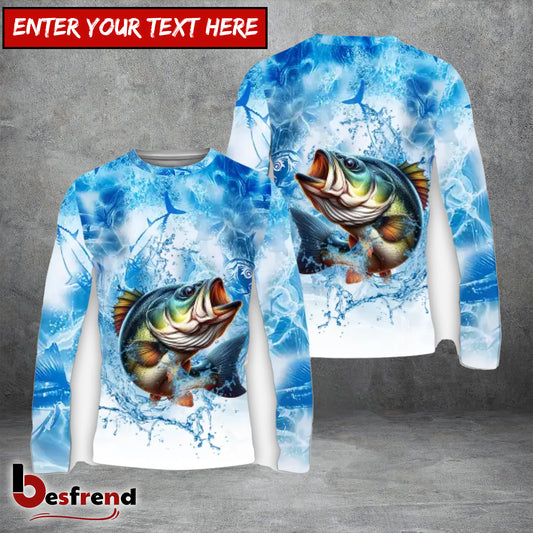 Besfrend 11 Breeds Fishing Ocean Strike Customized Name Team Name 3D Shirt