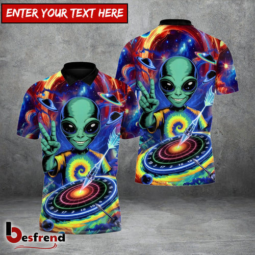 Besfrend Alien Alliance of Perfect Aim Darts 3D Shirt