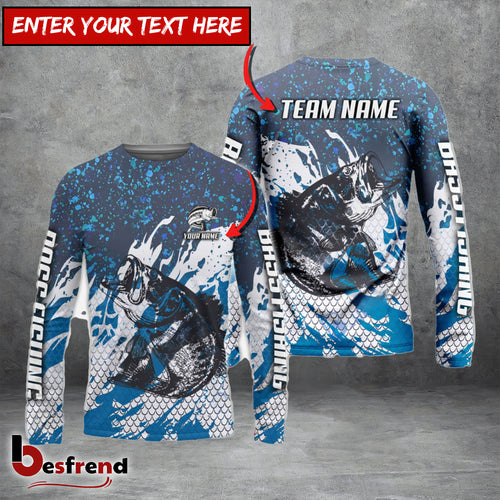 Besfrend Bass Fishing Bluefin Sport Custom Name  Team Name 3D Shirts