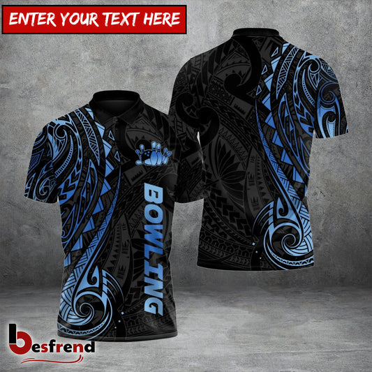 Besfrend Bowling And Pins Maori 3D Shirt