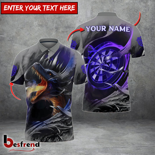 Besfrend Bullseye Dartboard Personalized Name Team Name 3D Shirt