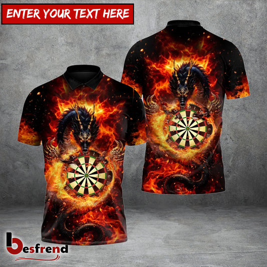 Besfrend Bullseye of the Dragon Darts 3D Shirt