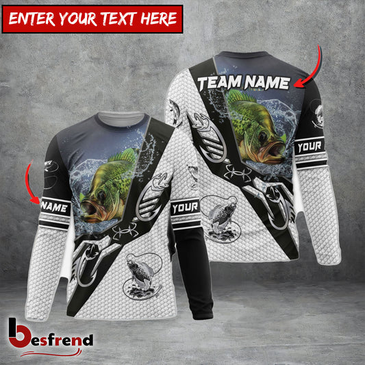 Besfrend Crappie Fishing Target Locked Custom Name  Team Name 3D Shirts