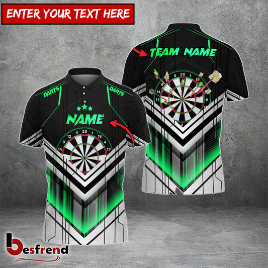 Besfrend Cyberpunk Darts Personalized Name Team Name 3D Shirt