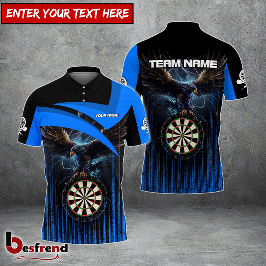 Besfrend Dart Board Eagle Personalized Name Team Name 3D Shirt