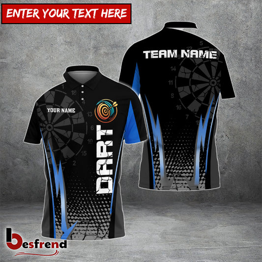 Besfrend Darts Board Personalized Name Team Name 3D Shirt