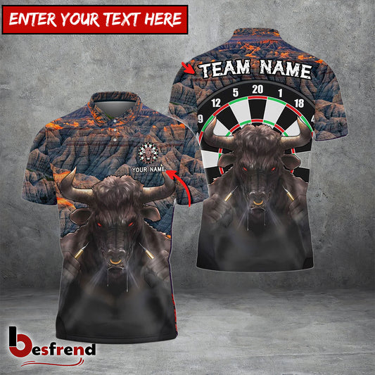 Besfrend Darts Buffalo Personalized Name 3D Shirt