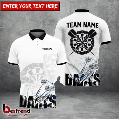 Besfrend Darts Stylist Pro Personalized Name Team Name 3D Shirt