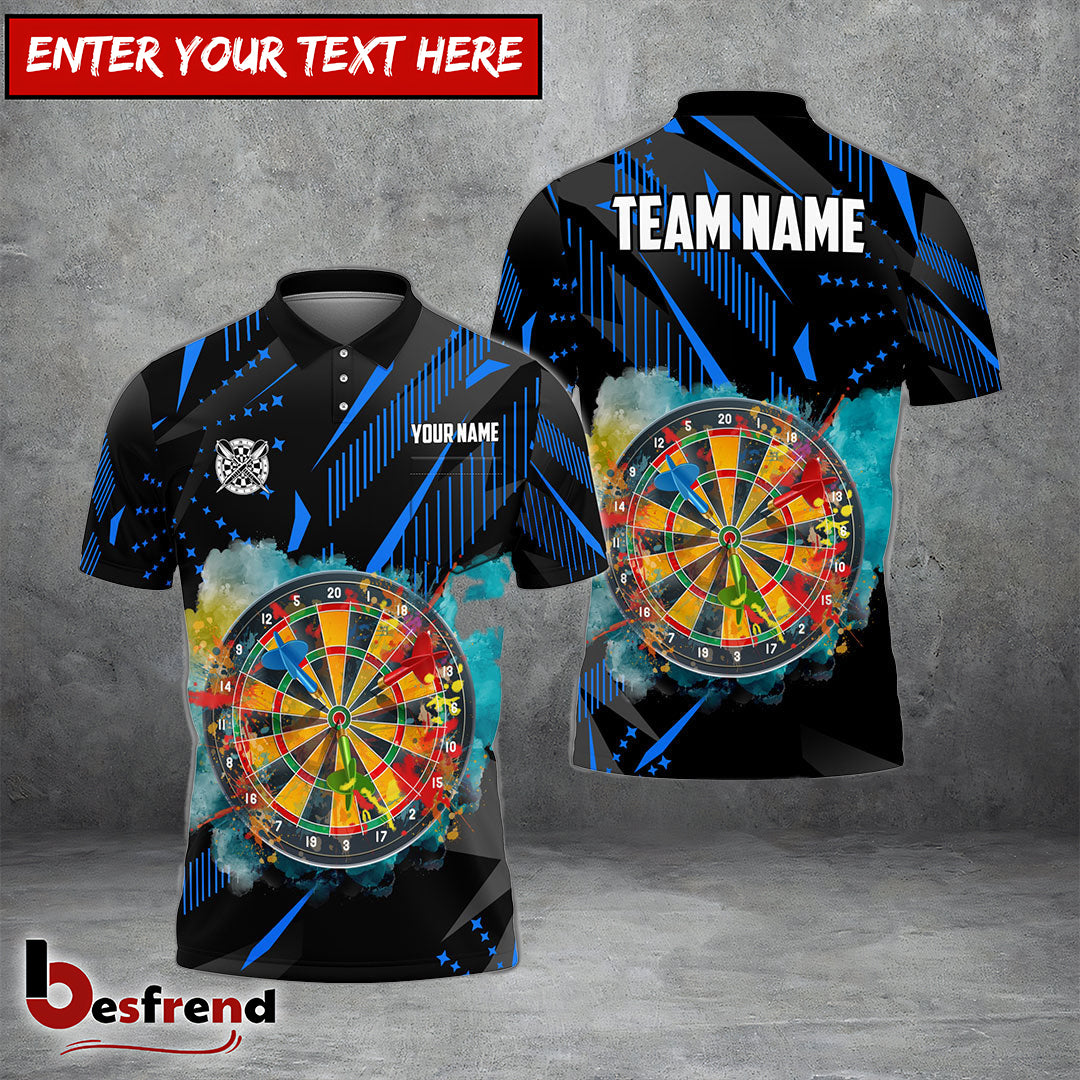 Besfrend Darts Watercolor Art Personalized Shirt