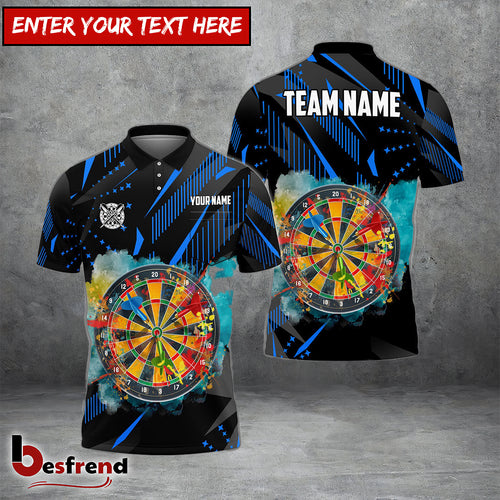 Besfrend Darts Watercolor Art Personalized Shirt