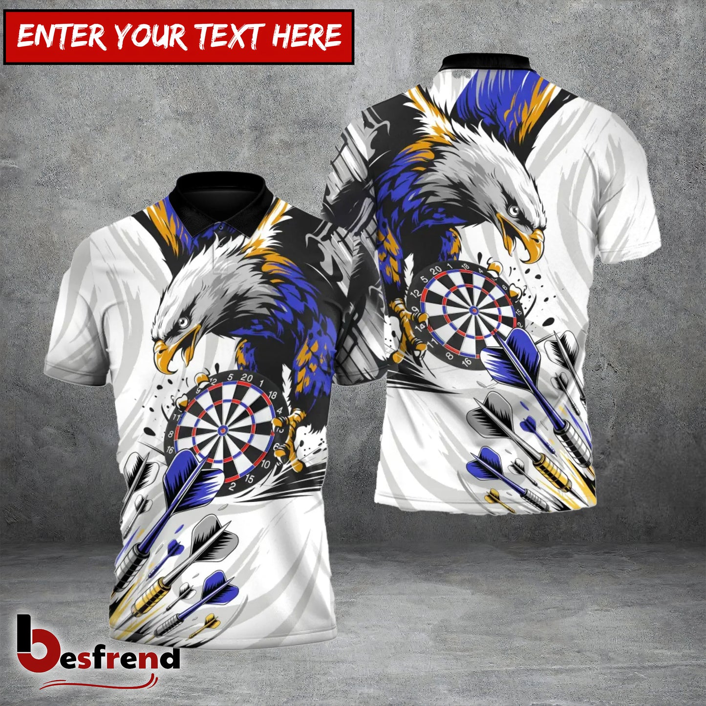 Besfrend Eagle Precision Darts 3D Shirt