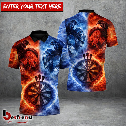 Besfrend Fire  Ice Darts 3D Shirt