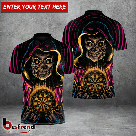 Besfrend Grim Reaper Inferno Darts 3D Shirt
