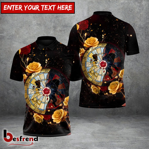 Besfrend Midnight Bloom Darts 3D Shirt