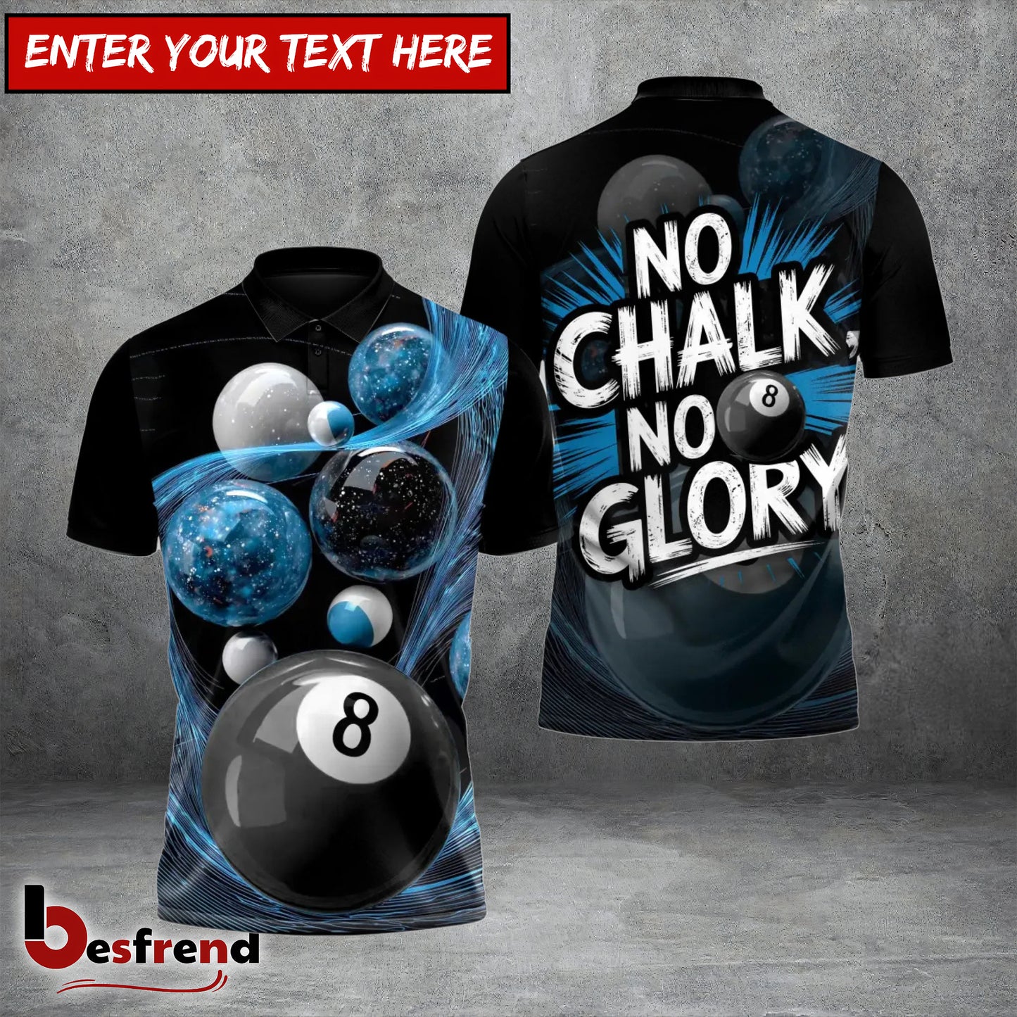 Besfrend Monster Bowling Ball 3D Shirt
