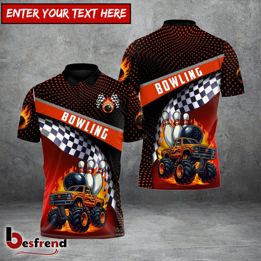 Besfrend Monster Truck Strike Bowling 3D Shirt