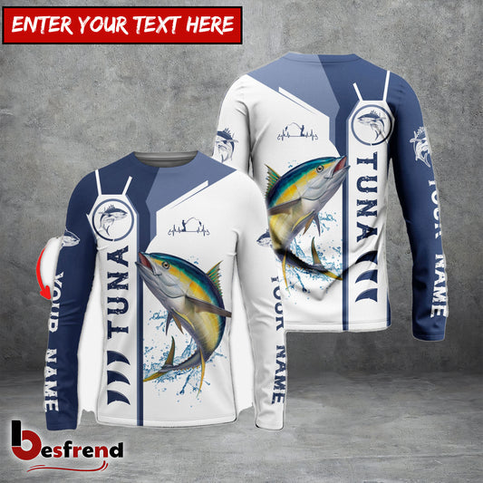 Besfrend Personalized Tuna Fishing 3D Shirts