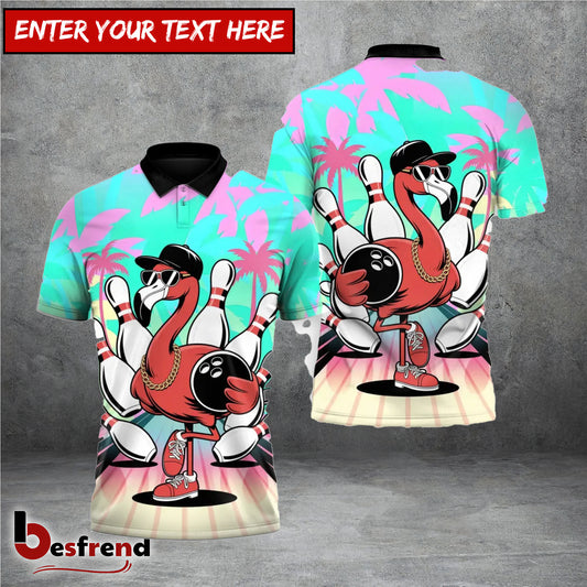 Besfrend Pin Drop Paradise Bowling 3D Shirt