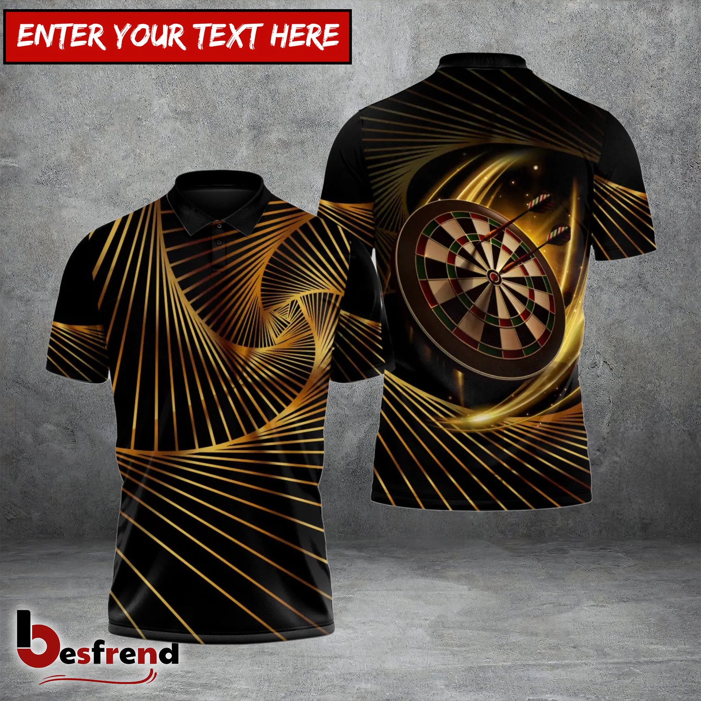 Besfrend Pro Line Darts 3D Shirt