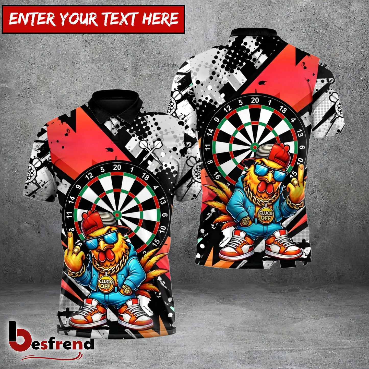 Besfrend The Dart Hustler 3D Shirt