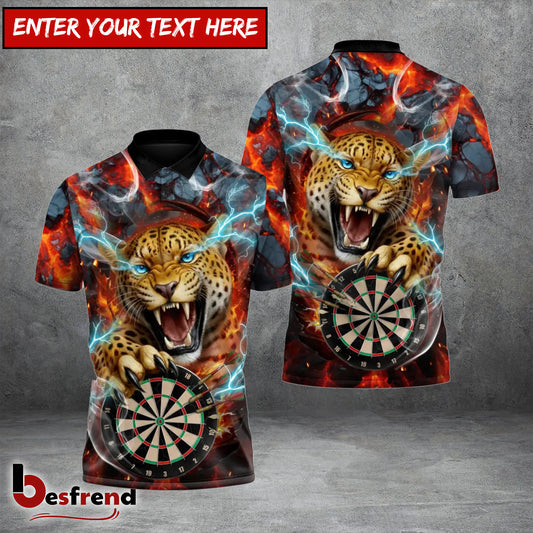 Besfrend Thunder Leopard Fury Dart 3D Shirt