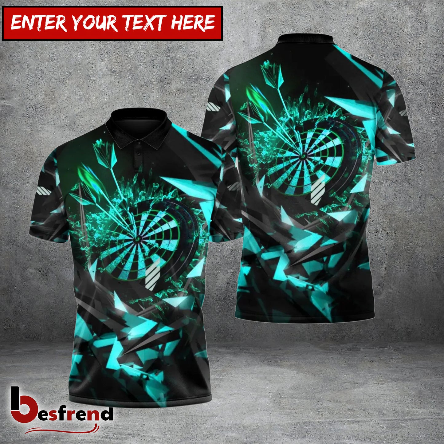 Besfrend Thunder Rising Darts 3D Shirt