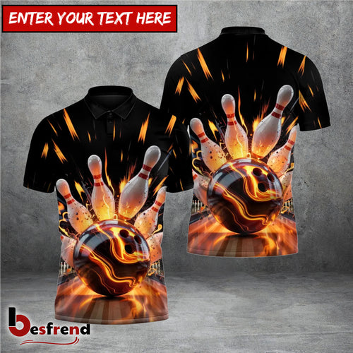 Besfrend Thunder Roll Bowling 3D Shirt
