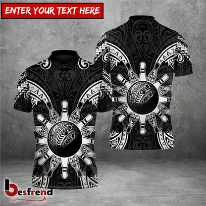 Besfrend Tribal Eclipse Bowlings 3D Shirt