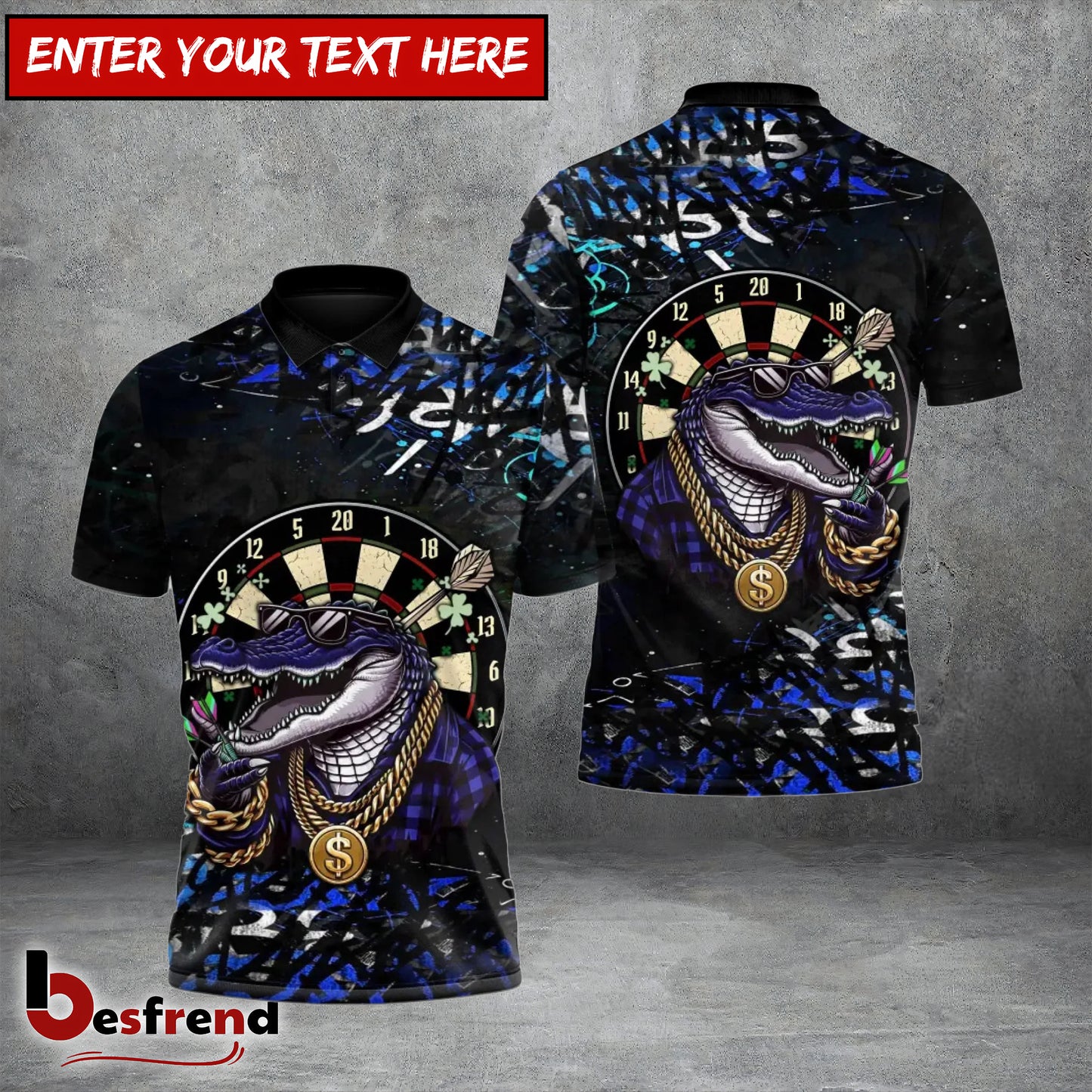 Besfrend Venom Darts King 3D Shirt