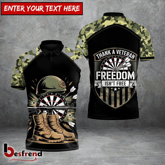 Besfrend Veteran Honor Darts 3D Shirt