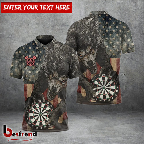 Besfrend Wolf of the Dartboard 3D Shirt