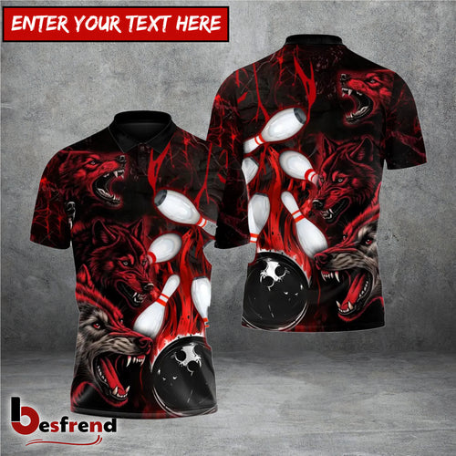 Besfrend Wolfpack Annihilation Bowling 3D Shirt