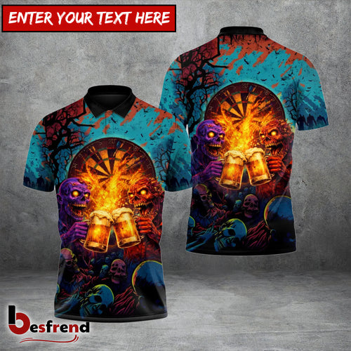 Besfrend Zombie Darts Syndicate 3D Shirt