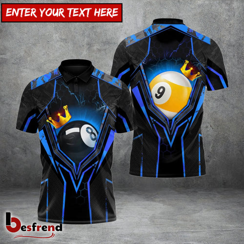 Besfrend  Billiards King 8-Ball  9-Ball 3D Shirt