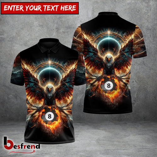 Besfrend  Billiards Pool 8 Eagle Era 3D Shirt