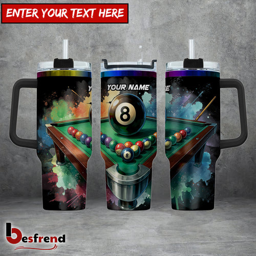 Besfrend  Billiards Pool 8 Tumblers 30oz