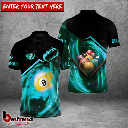 Besfrend  Billiards Rock 9 Ball 3D Shirt
