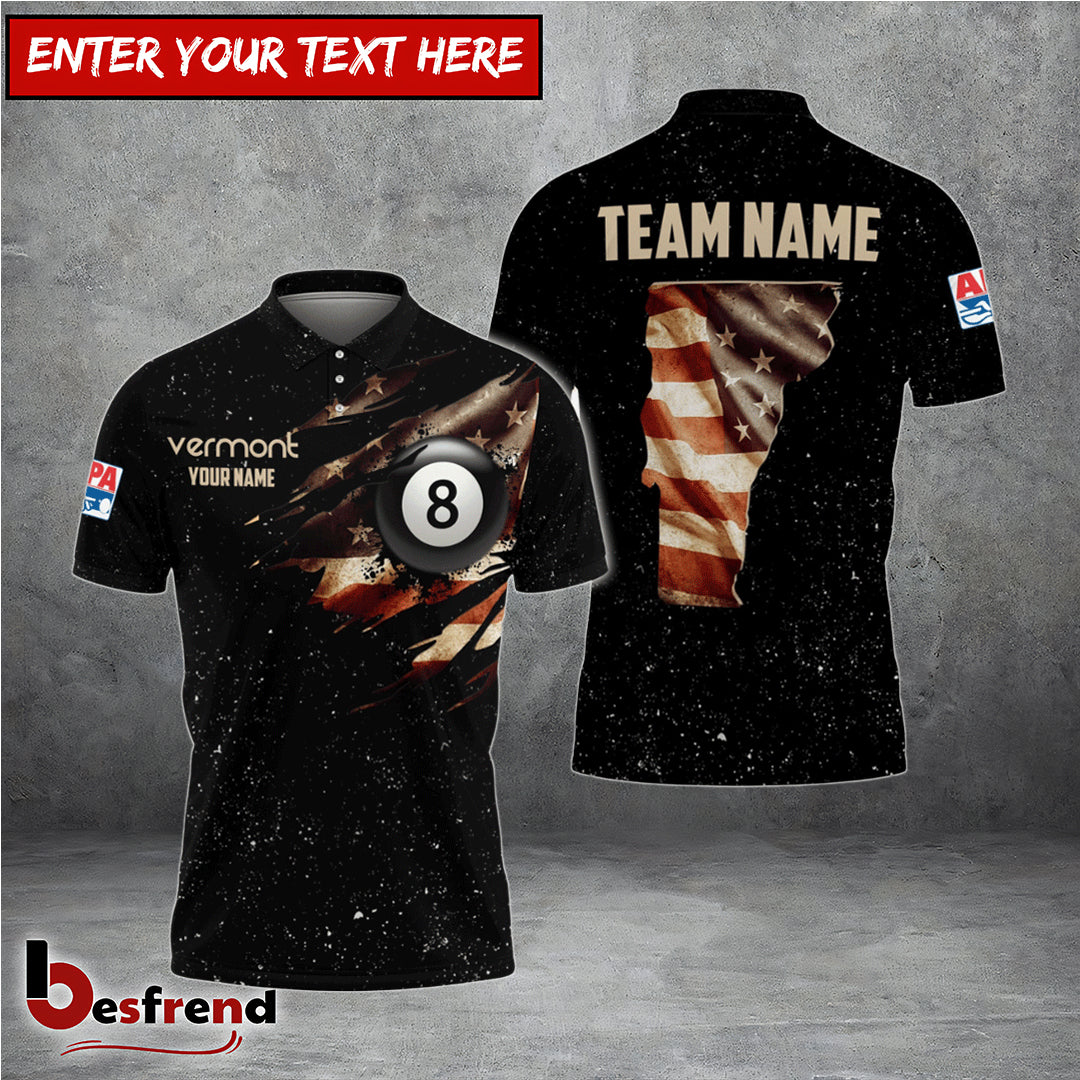 Besfrend  Billiards West Virginia Personalized 3D Shirt