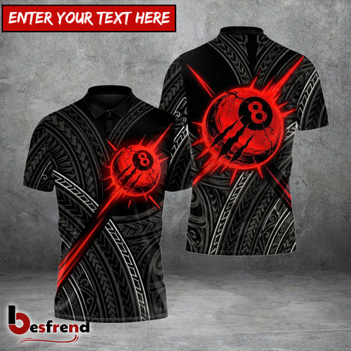 Besfrend  Bloodcore 8 Strike Billiards 3D Shirt