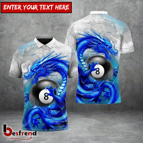 Besfrend  Blue Dragon Dominion Billiards Shirt