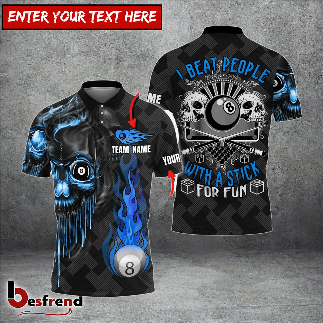 Besfrend  Cue Billiards Expert Personalized 3D Shirt