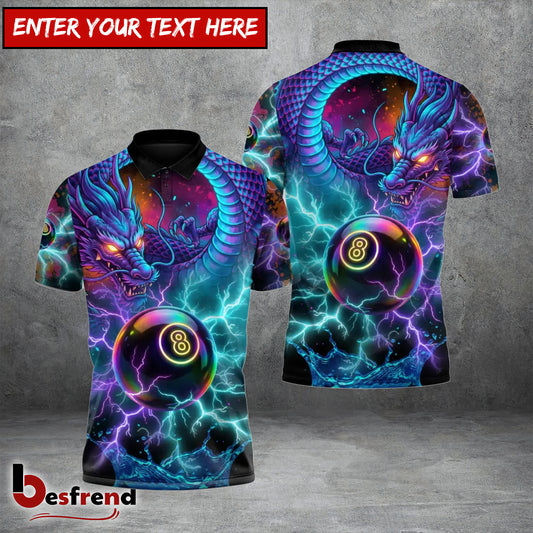 Besfrend  Stormborn Dragon Power Ball 8 Billiards 3D Shirt