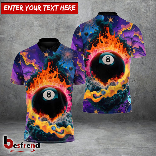Besfrend  Supernova 8 Ball Billiards 3D Shirt