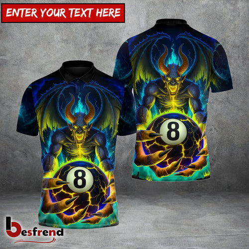 Besfrend  The Final Shot of the Black 8 Ball Billiards 3D Shirt