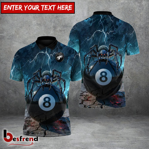 Besfrend  Widow of the 8 Ball Billiards 3D Shirt
